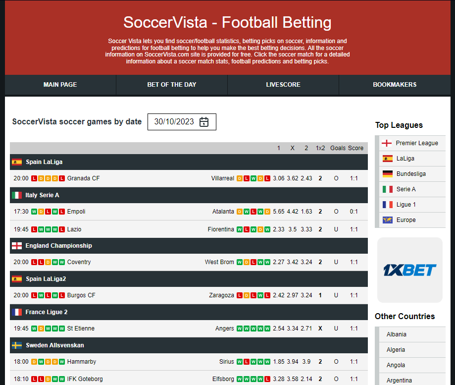 soccervista today sure tips